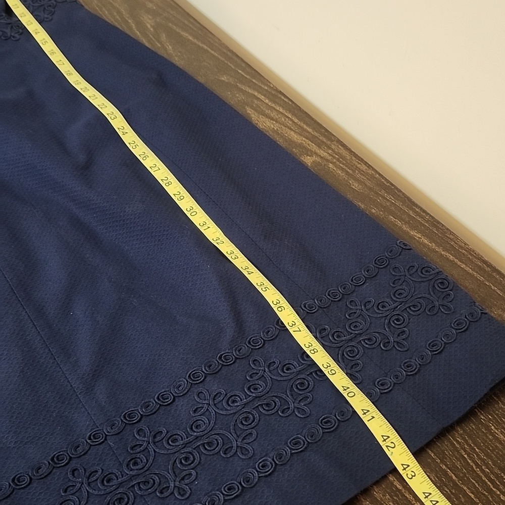 Boden sleeveless midi Sheath dress 6 Long V Neck - Picture 6 of 10